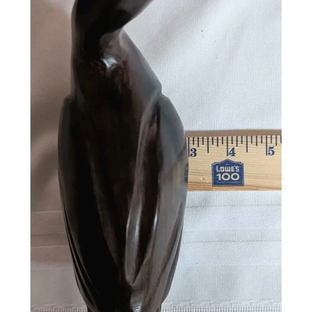 Vintage Solid Wood Hand Carved Duck Decoy Home Decor